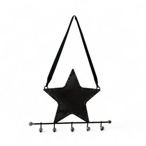 Claire's Black Star Jewelry Organizer